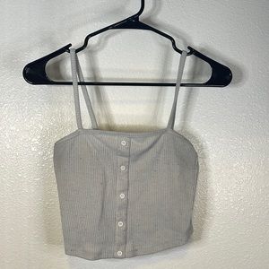 Button tank top. Was bought from Tillys.